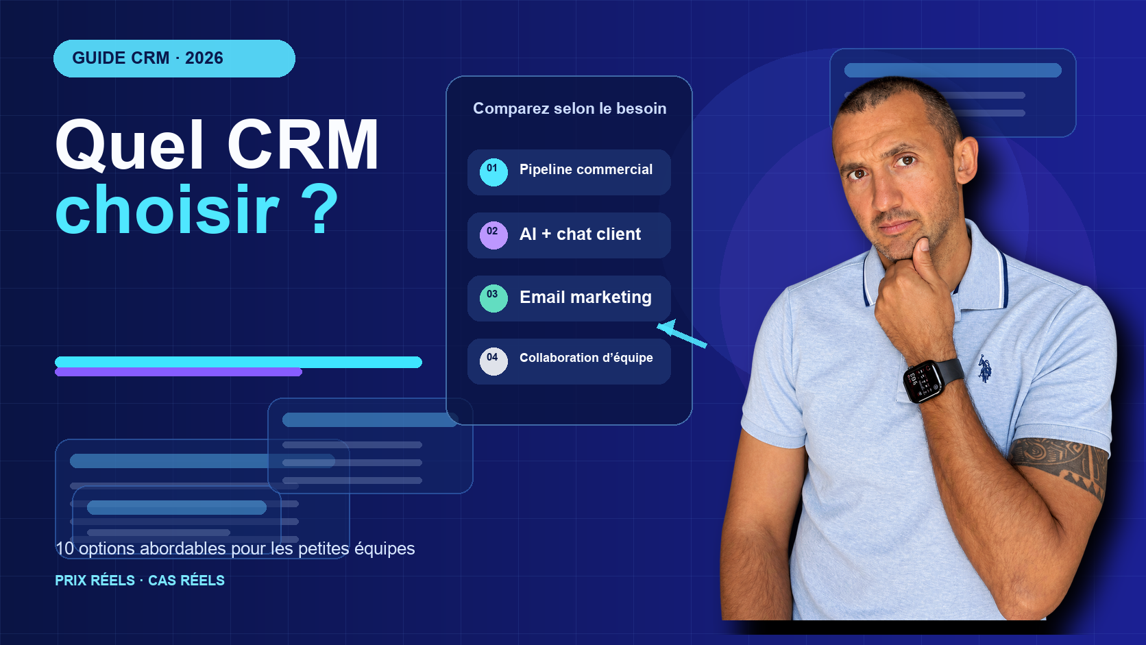 Les 10 meilleurs CRM abordables pour les petites entreprises : comment choisir le bon