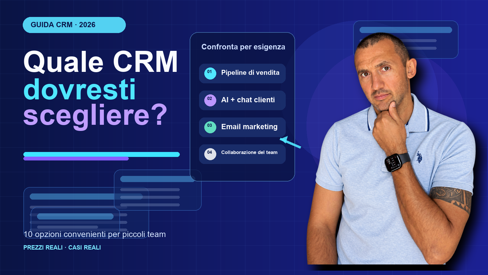I 10 migliori CRM convenienti per le piccole imprese: come scegliere quello giusto